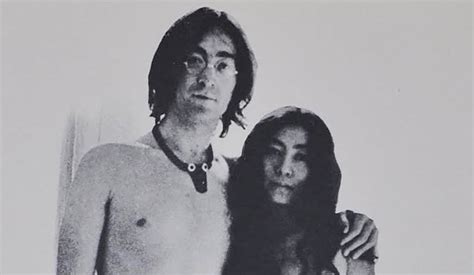 yoko ono naked|NPG P1992; John Lennon; Yoko Ono